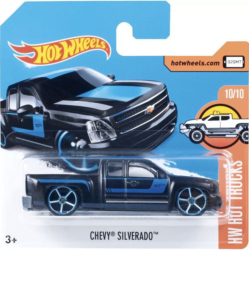 Машинка Hot Wheels Chevy Silverado / Хот Вилс - купить с доставкой по  выгодным ценам в интернет-магазине OZON (1241922921)