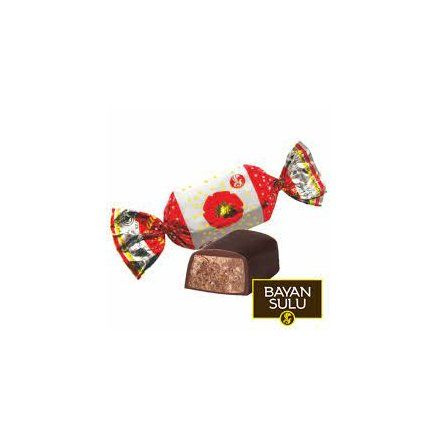 Конфеты шоколадные "Красный мак", 1 кг, БАЯН СУЛУ, (Bayan Sulu), Казахстан  #1