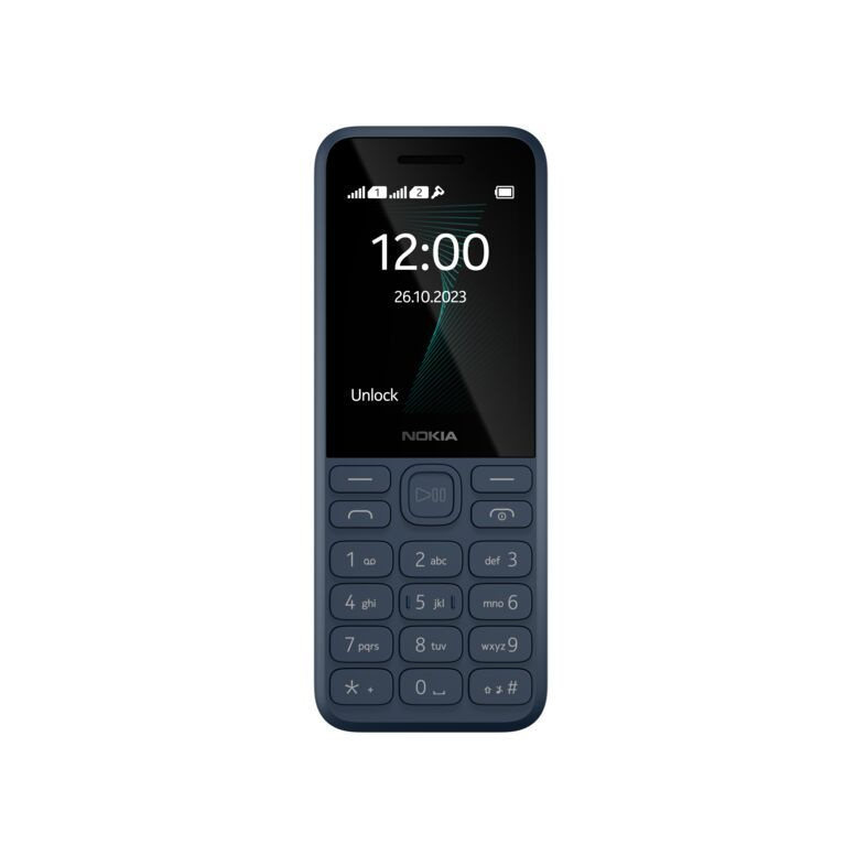 Мобильный телефон Мобильный кнопочный телефон NOKIA 130 (2023) TA-1576 DS, темно-синий, синий  #1