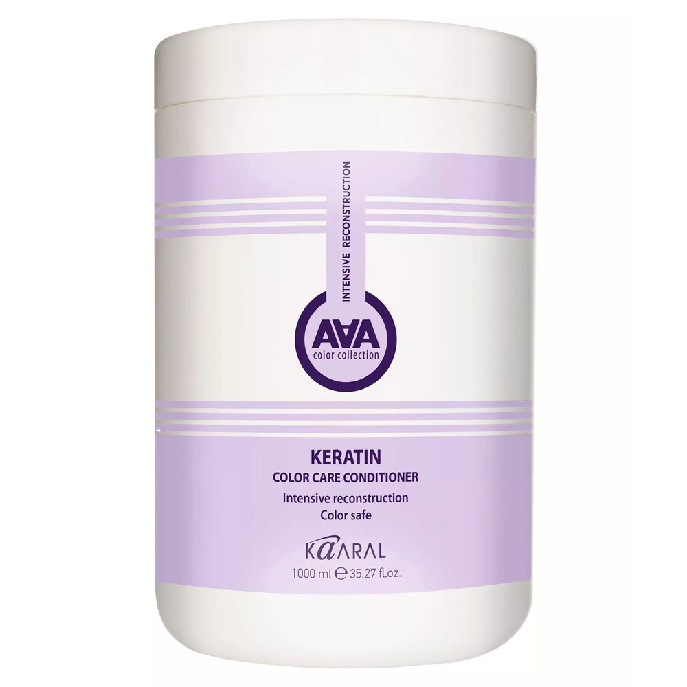 Kaaral AAA Кератиновый кондиционер для восстановления окрашенных и химически обработанных волос Keratin #1