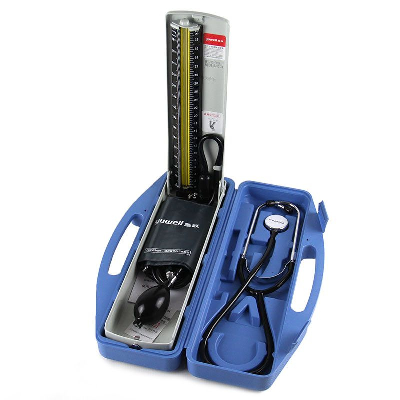 Ртутный сфигмоманометр со стетоскопом,синий - купить с доставкой по ...