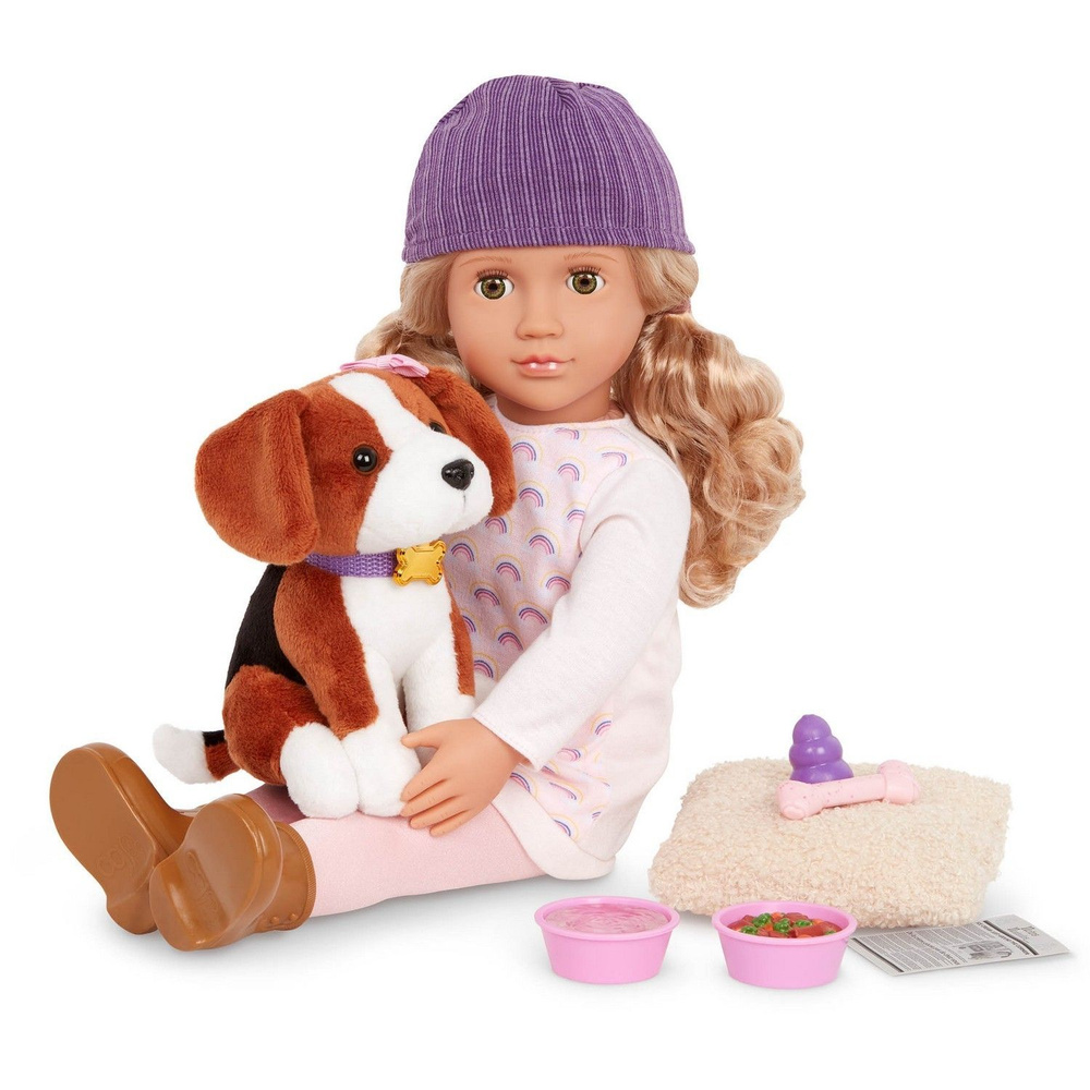 Кукла 46 см Эмбер с собакой Элис Our generation #1