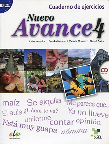 Nuevo Avance 4 Cuaderno de ejercicios + CD #1