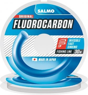 Salmo Флюорокарбоновая леска для рыбалки, размотка: 30 м,толщина: 0.08 мм  #1
