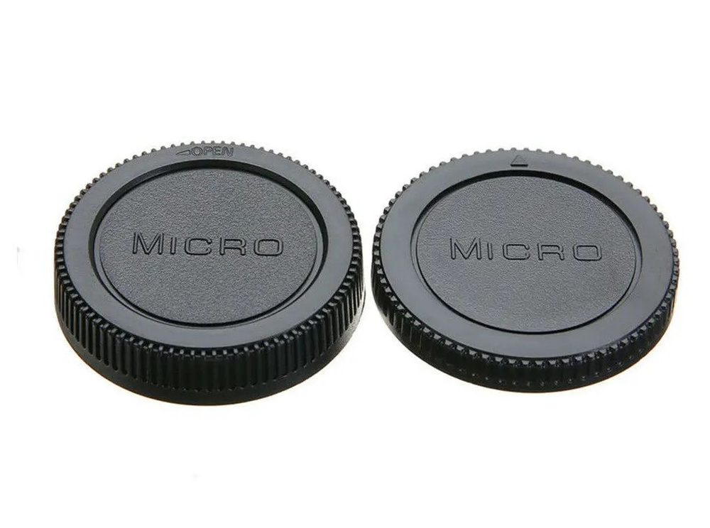 Крышки объектива и камеры для Micro 4/3 для Panasonic, Olympus, Lumix - 2шт  #1