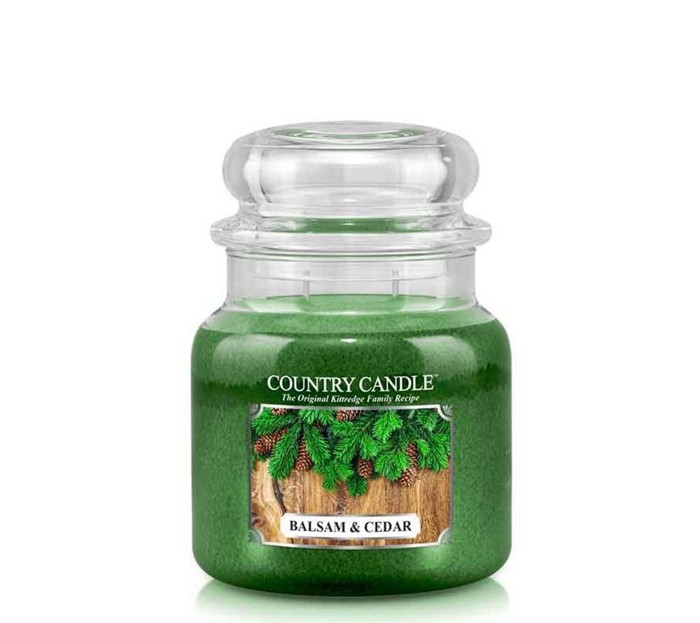 Country Candle Свеча ароматическая "Пихта и кедр", 13 см х 10 см, 1 шт  #1