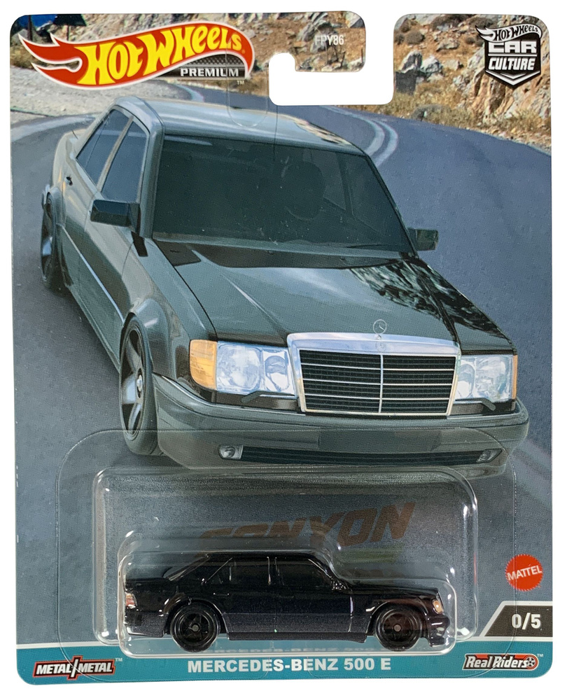 Машинка Hot Wheels Premium Mercedes-Benz 500 E Chase - купить с доставкой  по выгодным ценам в интернет-магазине OZON (1307379695)