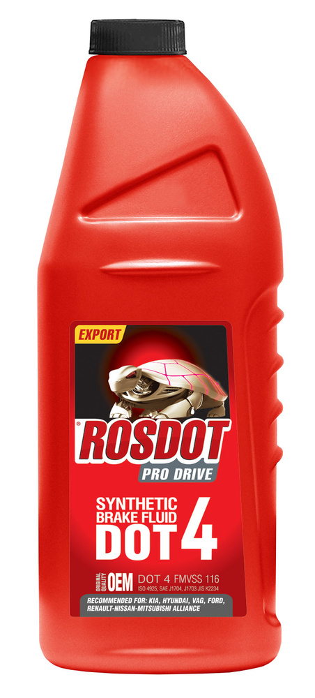 Жидкость тормозная ROSDOT PRO DRIVE DOT4 910 г 430110012 #1