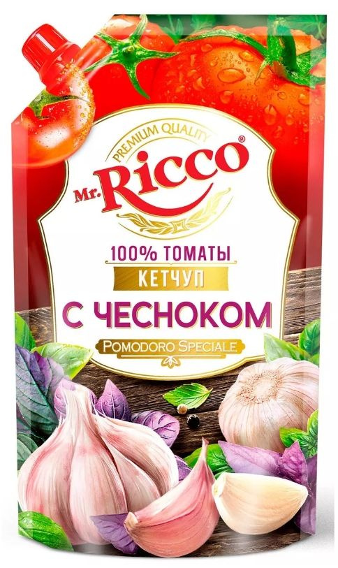 Mr.Ricco Кетчуп С чесноком, 300 г #1