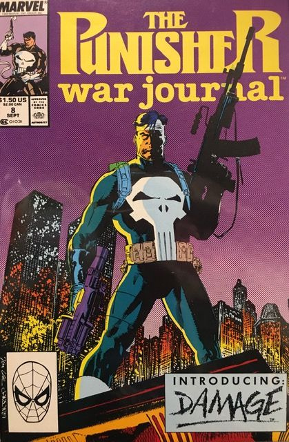 The Punisher War Journal #8 Marvel Comics. Официальный комикс на английском языке.  #1