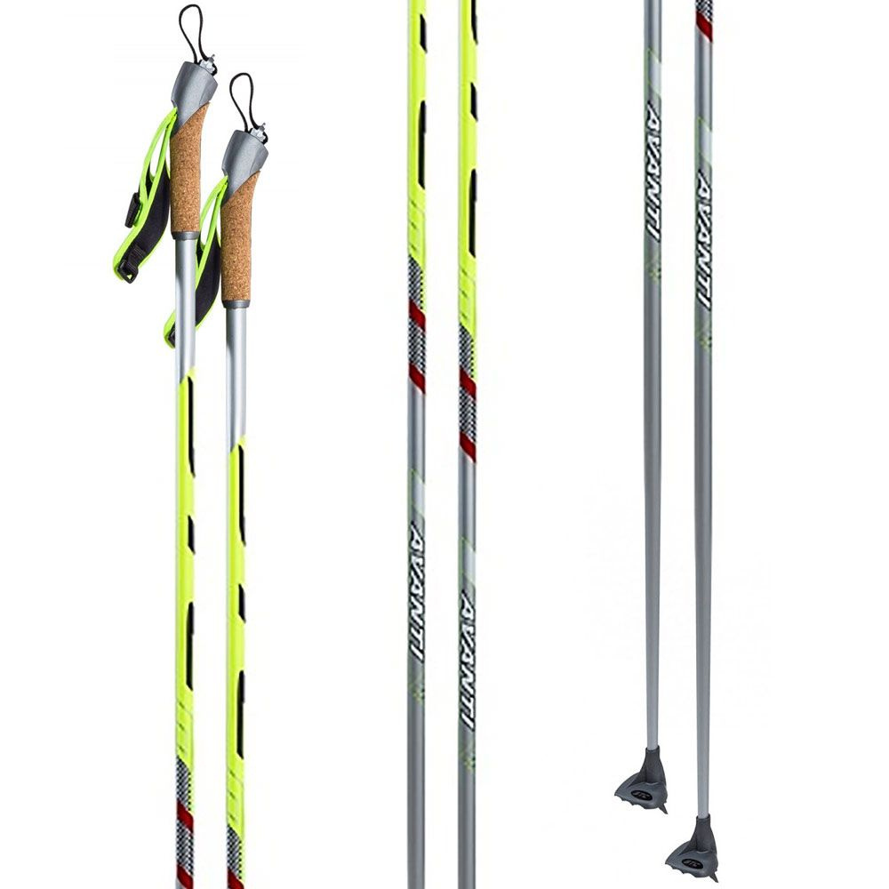 Палки лыжные STC AVANTI 100% углеволокно, STCAVANTI, 155 см. #1