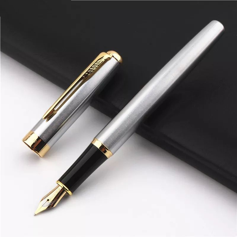 Классическая перьевая ручка Time Lider из нержавеющей стали 0,5 мм.  #1