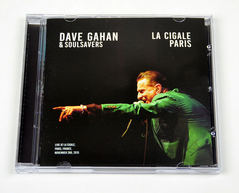 Dave Gahan & Soulsavers LIVE IN PARIS at LA CIGALE 2015 CD voice of depeche mode (компакт диск)  #1