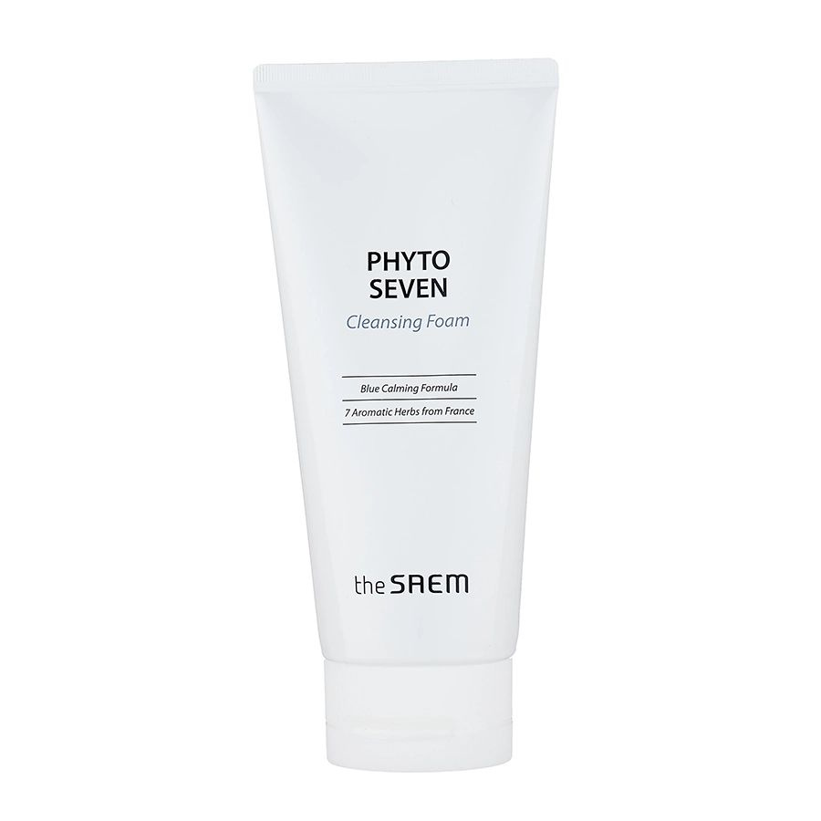 Пенка для умывания с успокаивающим фитокомплексом The Saem Phyto Seven Cleansing Foam  #1