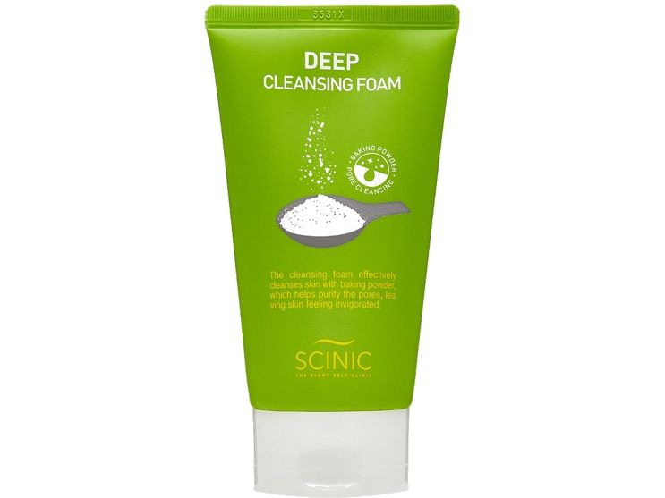 Пенка для глубокого очищения для лица SCINIC Deep Cleansing Foam #1