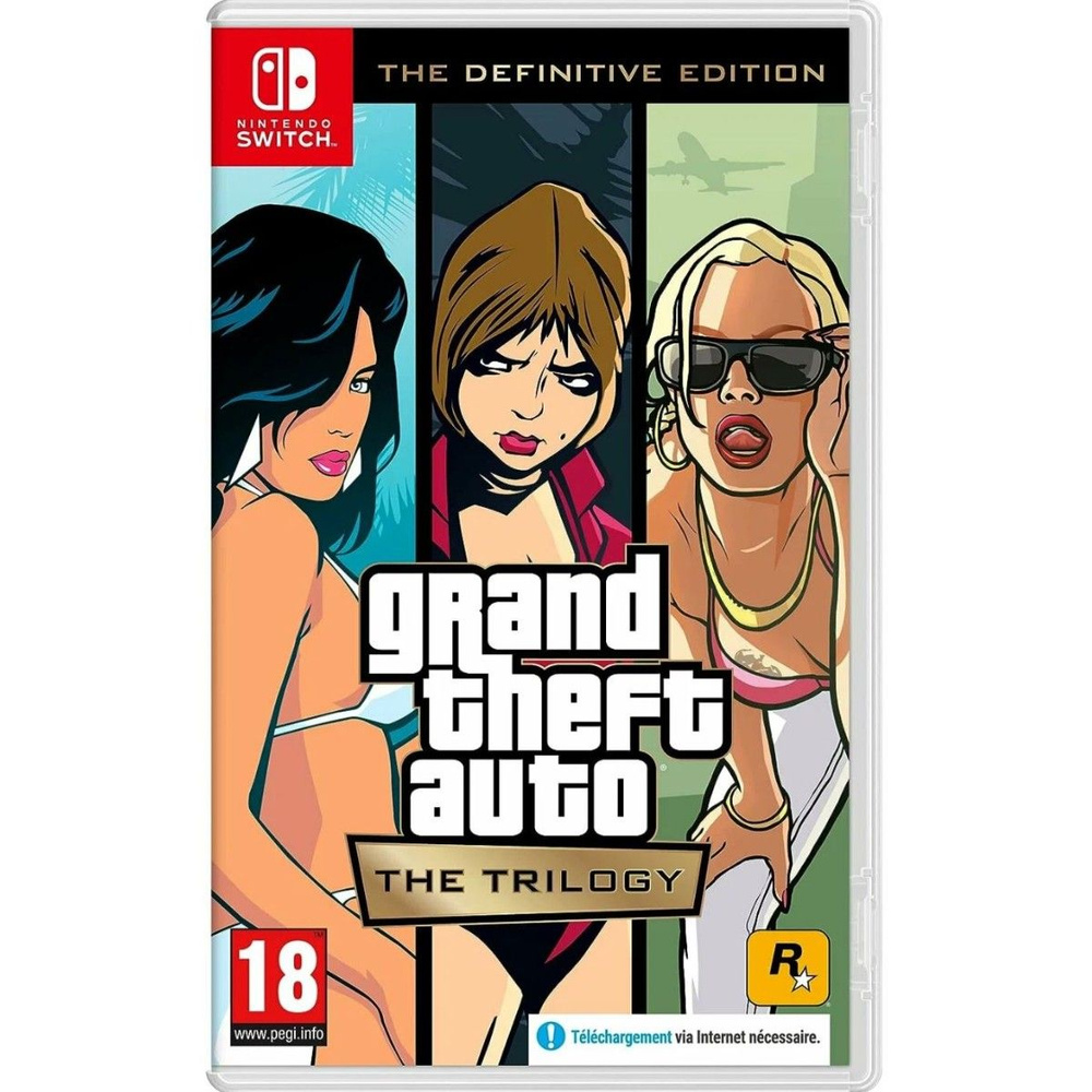 Grand Theft Auto: The Trilogy - The Definitive Edition Nintendo Switch, русская версия #1