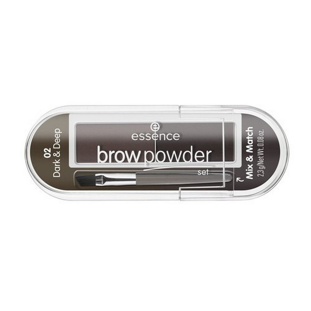 Тени для бровей ESSENCE BROW POWDER SET тон 01 для блондинок - 1 шт #1