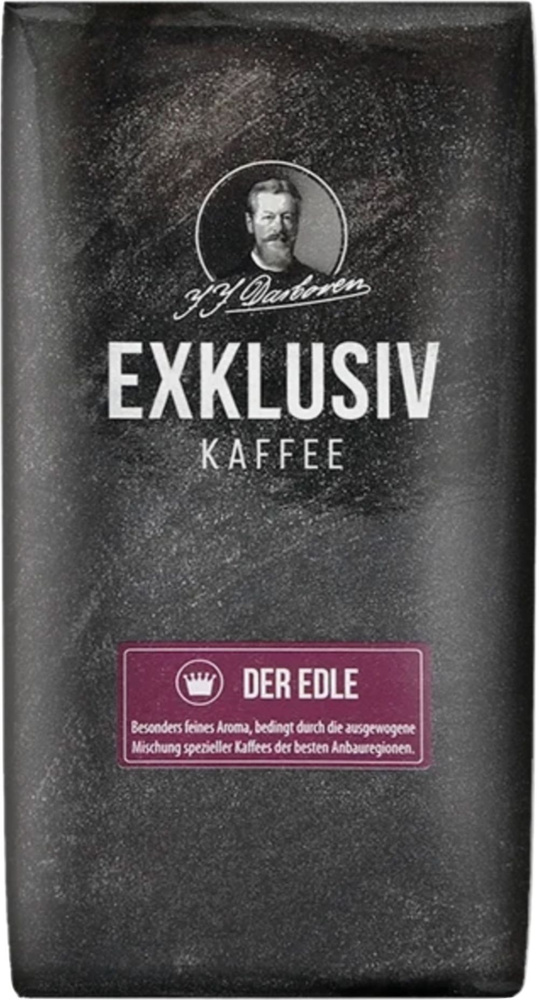 Кофе молотый Exklusiv Kaffee Der Edle 250 г #1