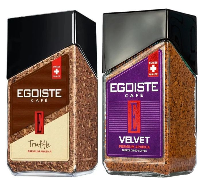 EGOISTE Кофе растворимый 2 шт., по 95 гр. (Truffle, Velvet) #1