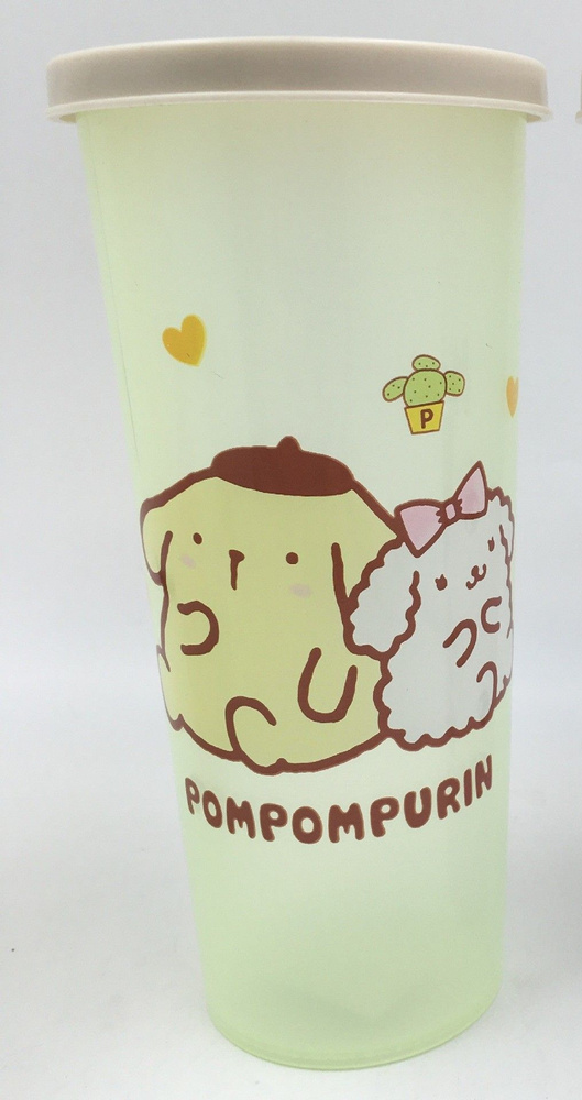 Стакан с крышкой Pompompurin #1