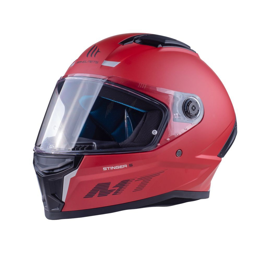 Шлем MT STINGER 2 Solid (L, Matt Red) #1