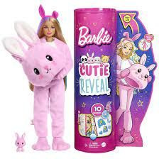 Кукла Барби Cutie Reveal розовый кролик #1