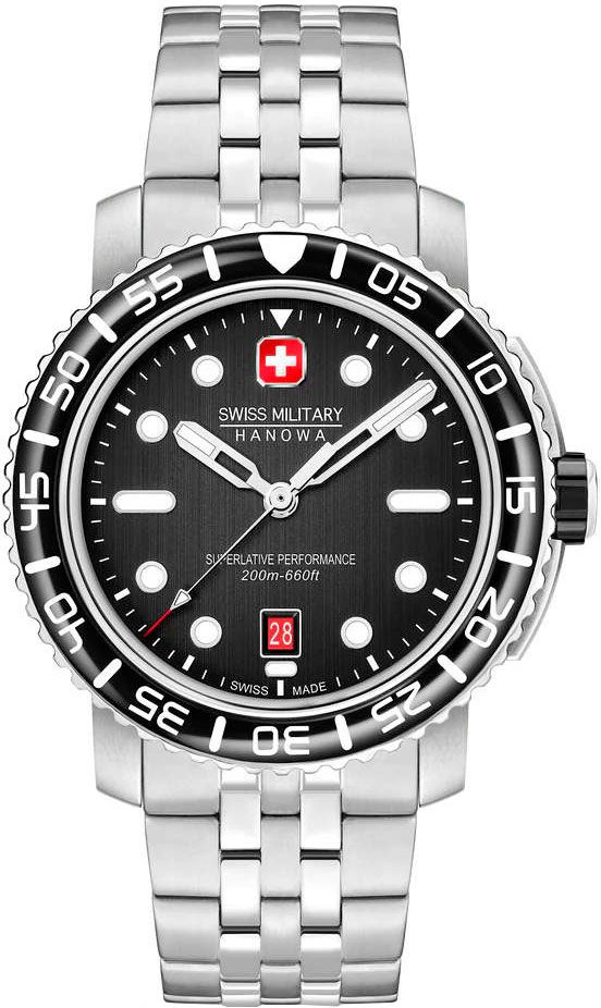 Swiss Military Hanowa Часы наручные Кварцевые Swiss Military Hanowa SMWGH0001702  #1