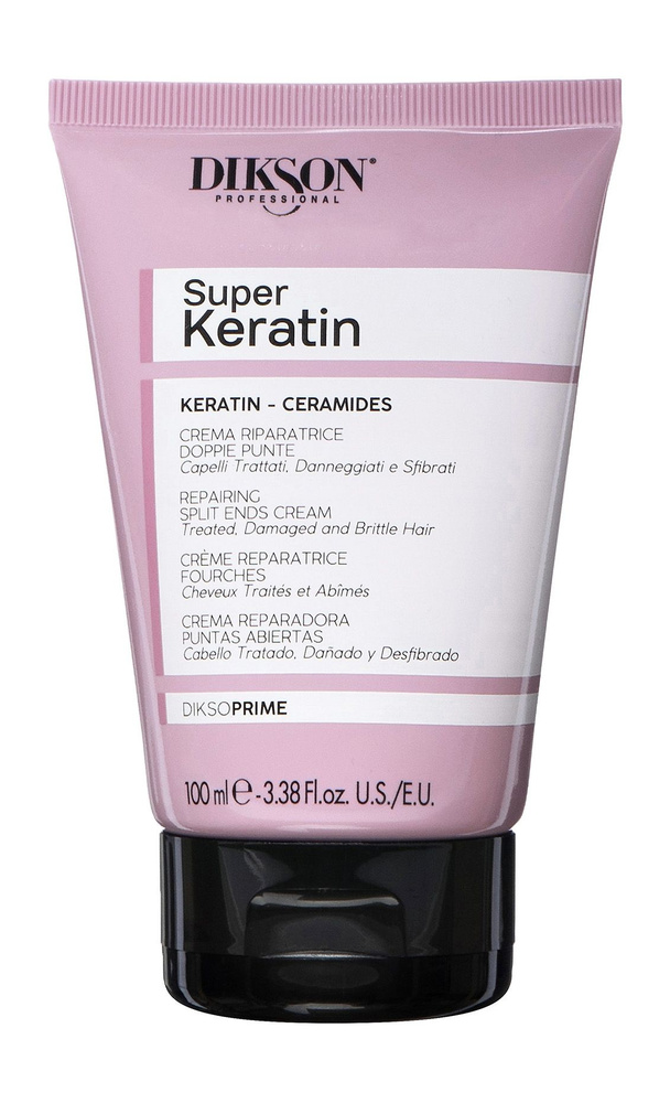Восстанавливающий крем для поврежденных и ломких волос / Dikson Professional Super Keratin Repairing #1