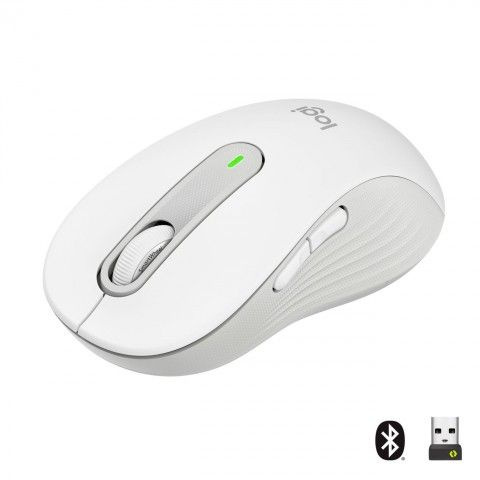 Мышь беспроводная Logitech Signature M650 L (910-006238), белая #1