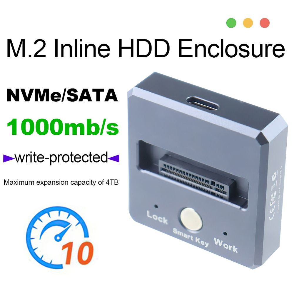 Док-станция для твердотельных накопителей M.2 SSD к USB-адаптеру Type-C ...