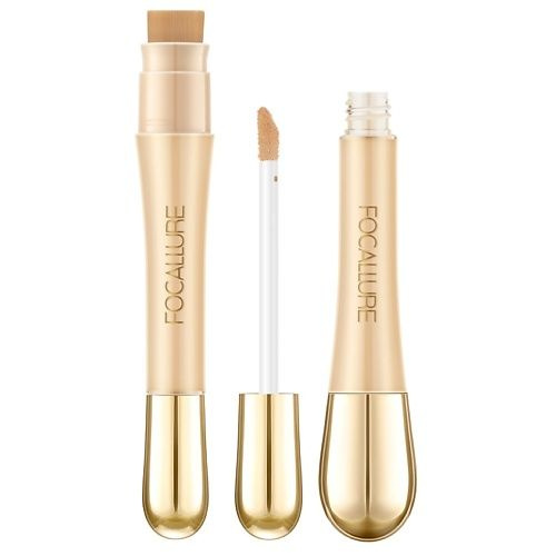 FOCALLURE Консилер с кистью Soft Matte Complete Concealer, № 01 Натуральный светлый, 8 г  #1