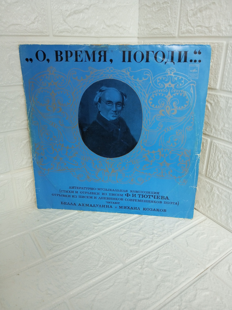 Виниловая пластинка Тютчев О время погоди #1