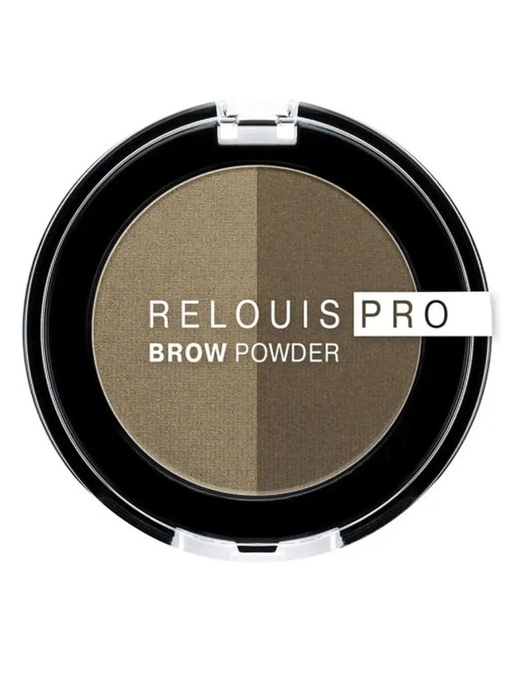 RELOUIS Тени для бровей Pro Brow Powder тон 01 Blonde 3 г #1