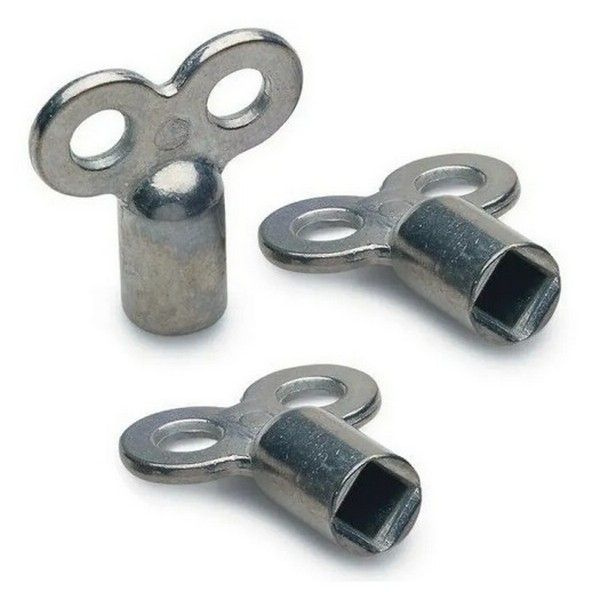 Ключ для крана Маевского (ручного воздухоотводчика) металлический 3шт ...