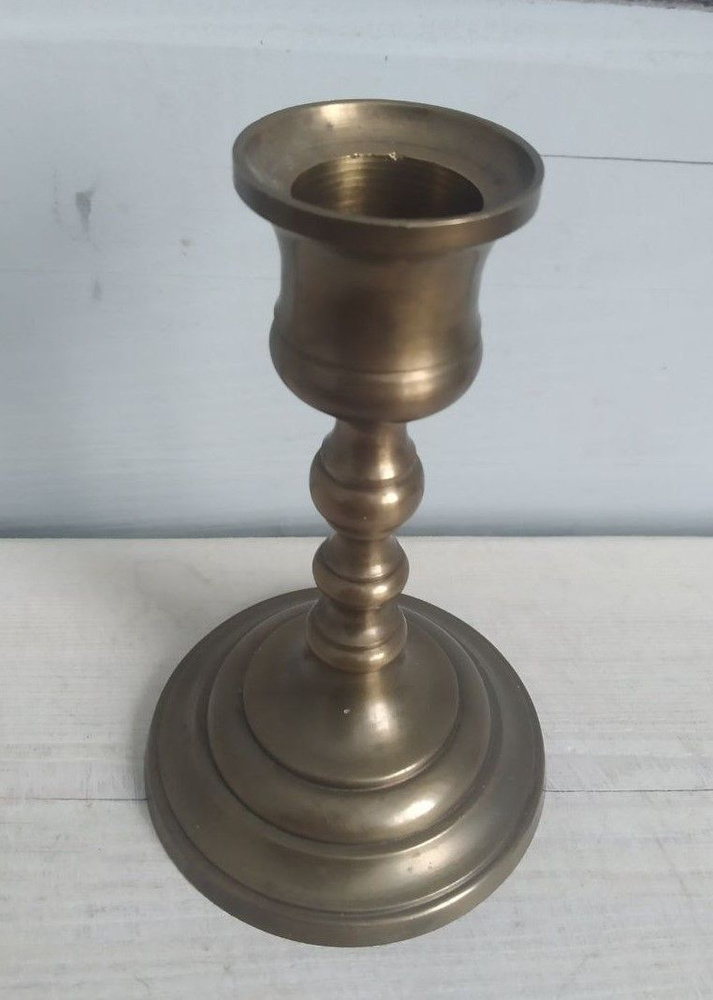 Винтажный латунный подсвечник купить по низким ценам в интернет ...