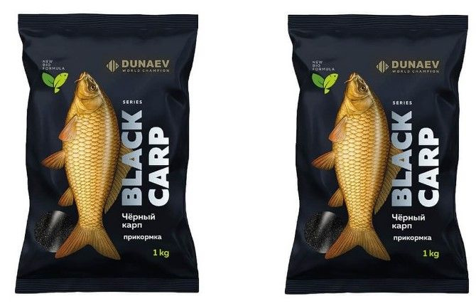 Прикормка DUNAEV BLACK Series 1 кг CARP 2 шт. #1