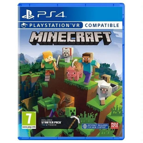 Игра Minecraft (поддержка VR) (PlayStation 4, Русская версия) #1