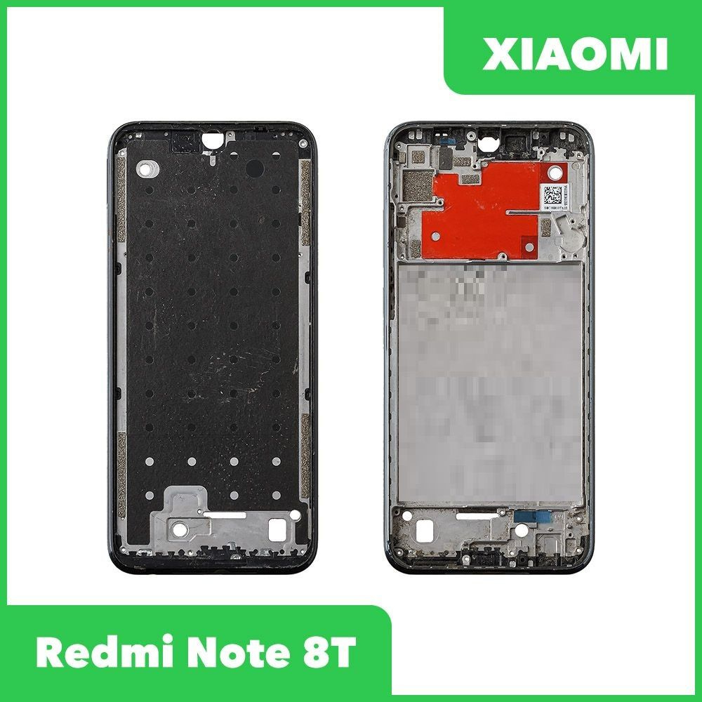Рамка дисплея для Xiaomi Redmi Note 8T Черный #1