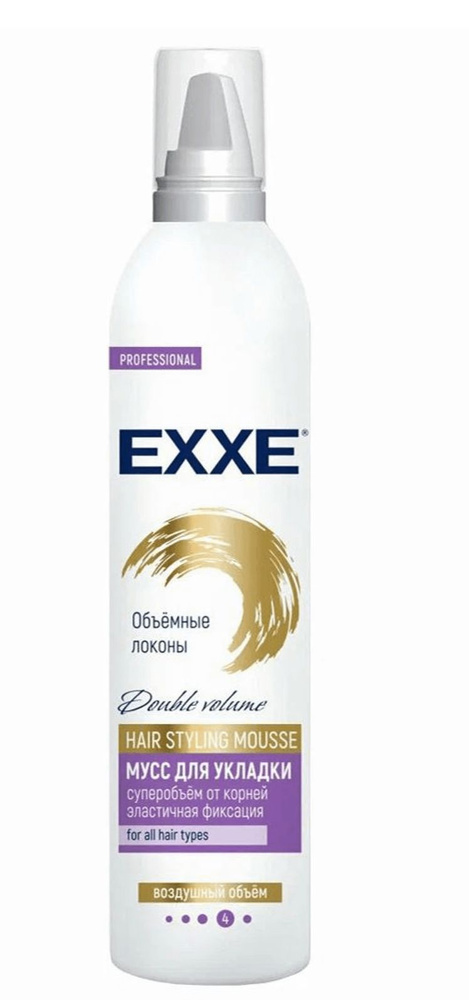 EXXE Мусс для укладки волос Объёмные локоны, 250 мл #1