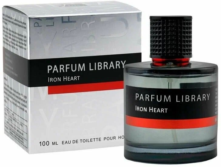 Delta Parfum Library Iron Heart Туалетная вода 100 мл #1