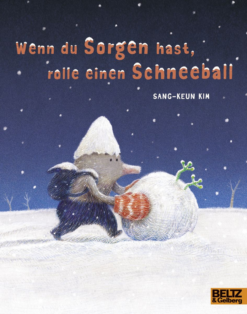 Wenn du Sorgen hast, rolle einen Schneeball / Книга на Немецком #1