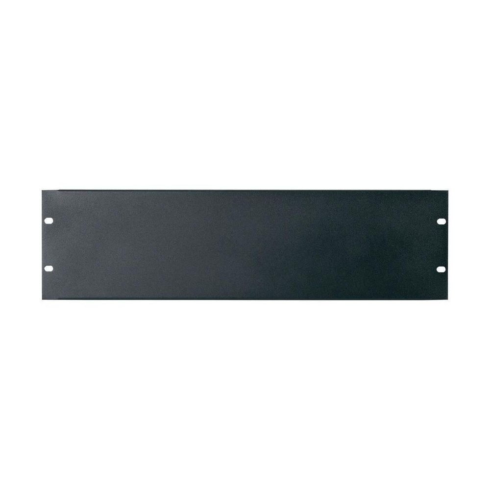 NordFolk NRP-3U рэковая панель, 3U, сталь, черный #1