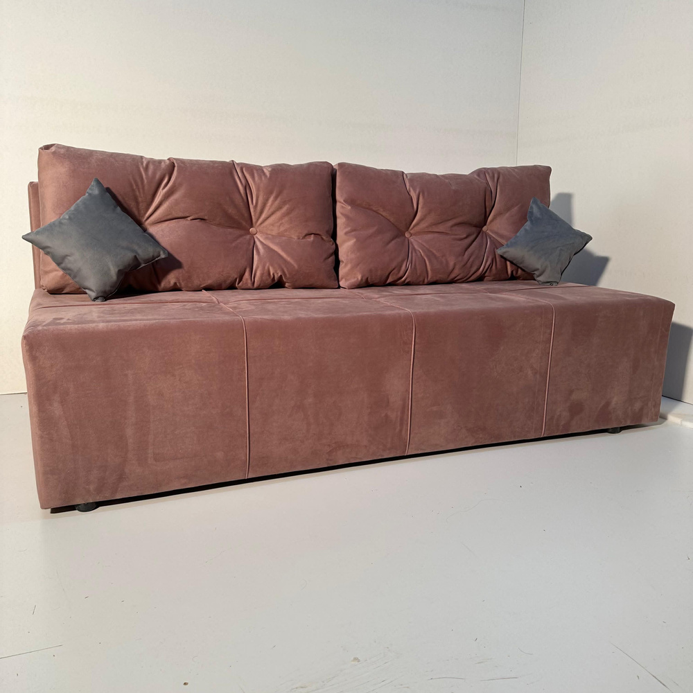Диван-кровать Azeta 10, механизм Еврокнижка, 188х90х78 см,розовый  #1