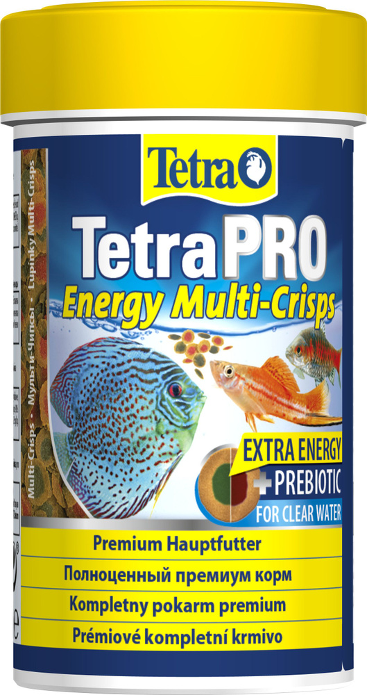 Корм сухой для аквариумных рыб Tetra TetraPRO Energy Multi-Crisps 100мл (чипсы)  #1