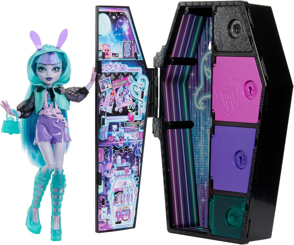 Кукла Монстер Хай Твайла Monster High и модный шкафчик #1