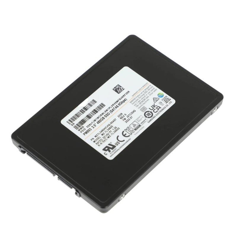 Samsung 480 ГБ Внутренний SSD-диск PM893 (MZ7L3480HCHQ-00A07 OEM) #1