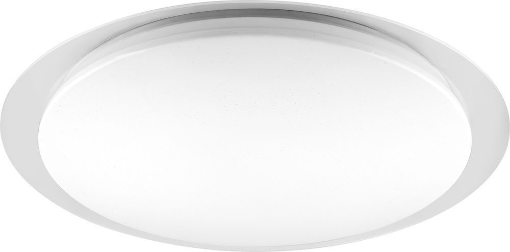 Светодиодный управляемый светильник накладной Feron AL5000 60W тарелка 3000К-6500K белый с кантом