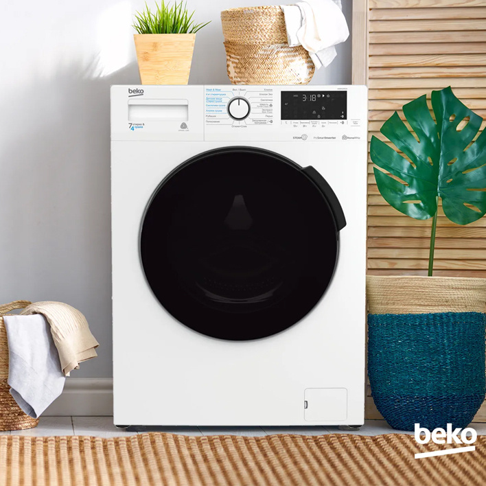 Стиральная машина Beko WDB7425R2W