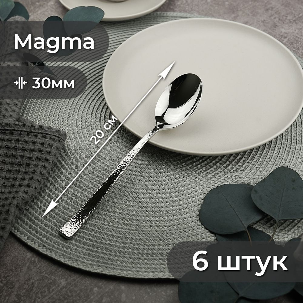 Набор столовых ложек 20см Magma P.L. Proff Cuisine 6шт