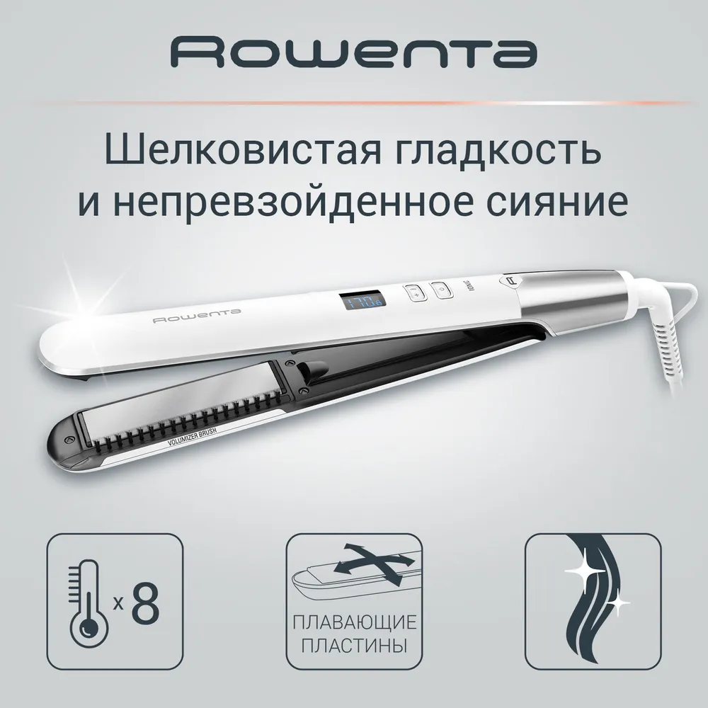 Rowenta Выпрямитель для волос VOLUMIZER SF4650F0 ,белый #1